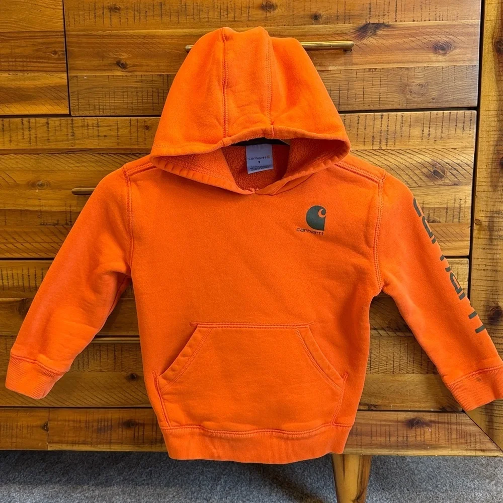 Carhartt Kids Orange Hoodie